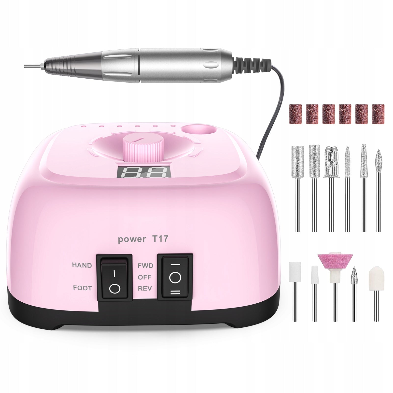 Nail Milling Machine Strong 65W Professional+Creams Manicure Pedicure Set Manufacturer code 5902973321982