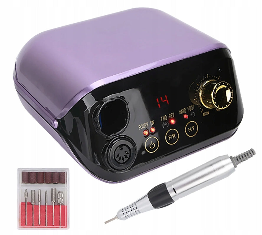 Nail Milling Machine Super Strong 65W Professional Manicure Pedicure HIT Packaging status original