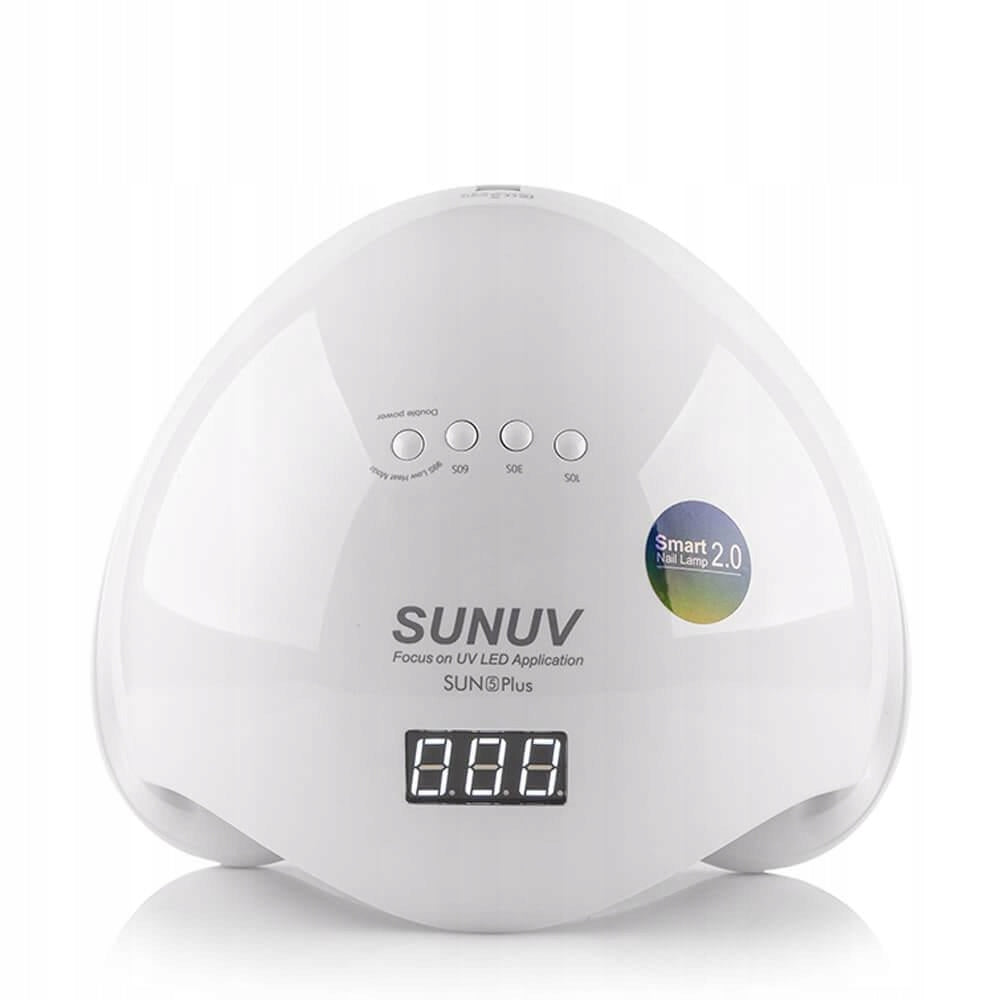 Nail lamp SUNONE SUN 5 PLUS UV + LED 48W, white Brand Sun