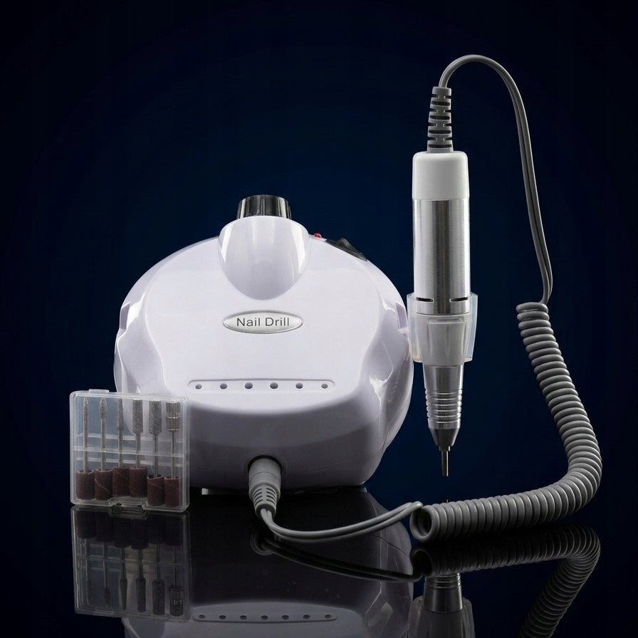Nail milling machine manicure pedicure professional 65W 30000 rpm set Packaging status original