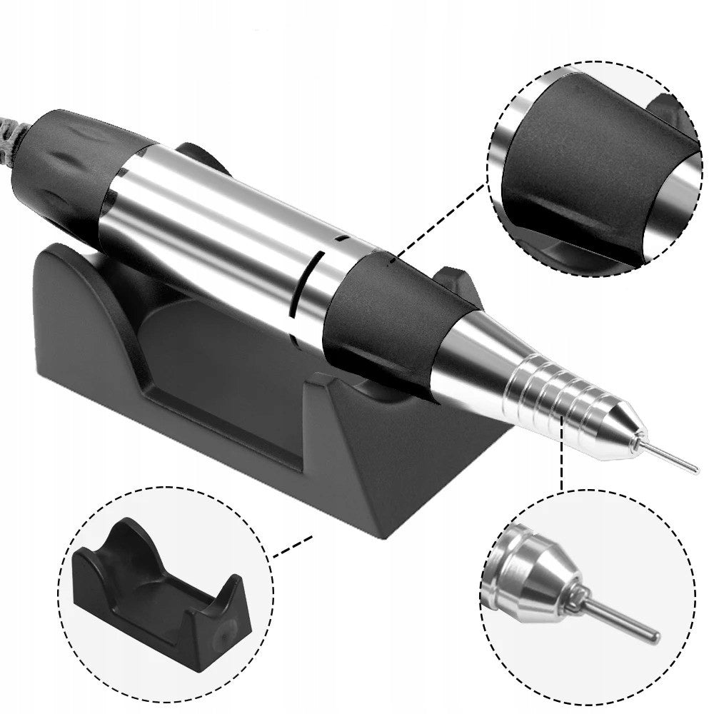 Nail milling machine professional manicure pedicure 65W cutters eSezam Brand Clavier