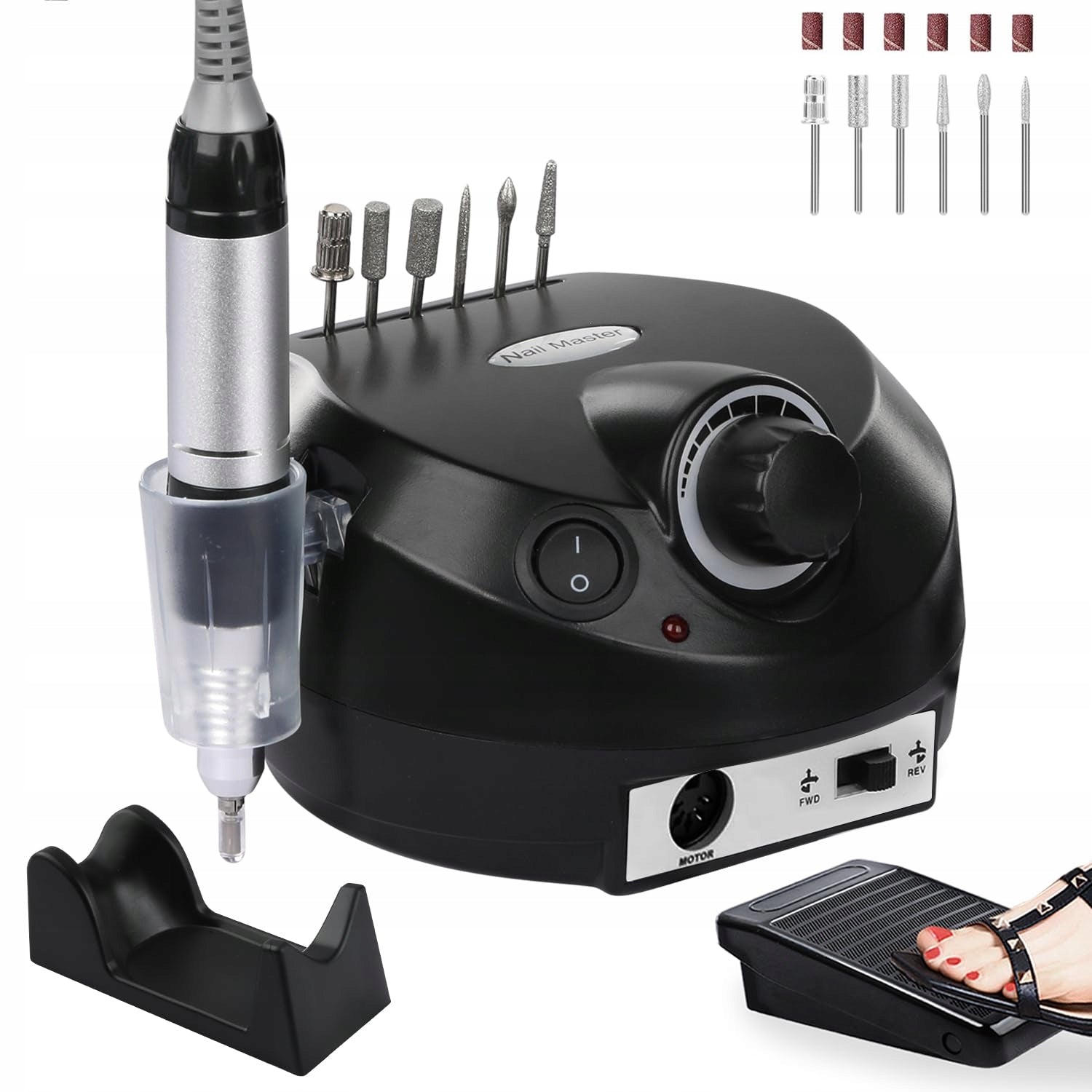 Nail milling machine professional manicure pedicure 65W cutters eSezam Manufacturer code 5907565673852