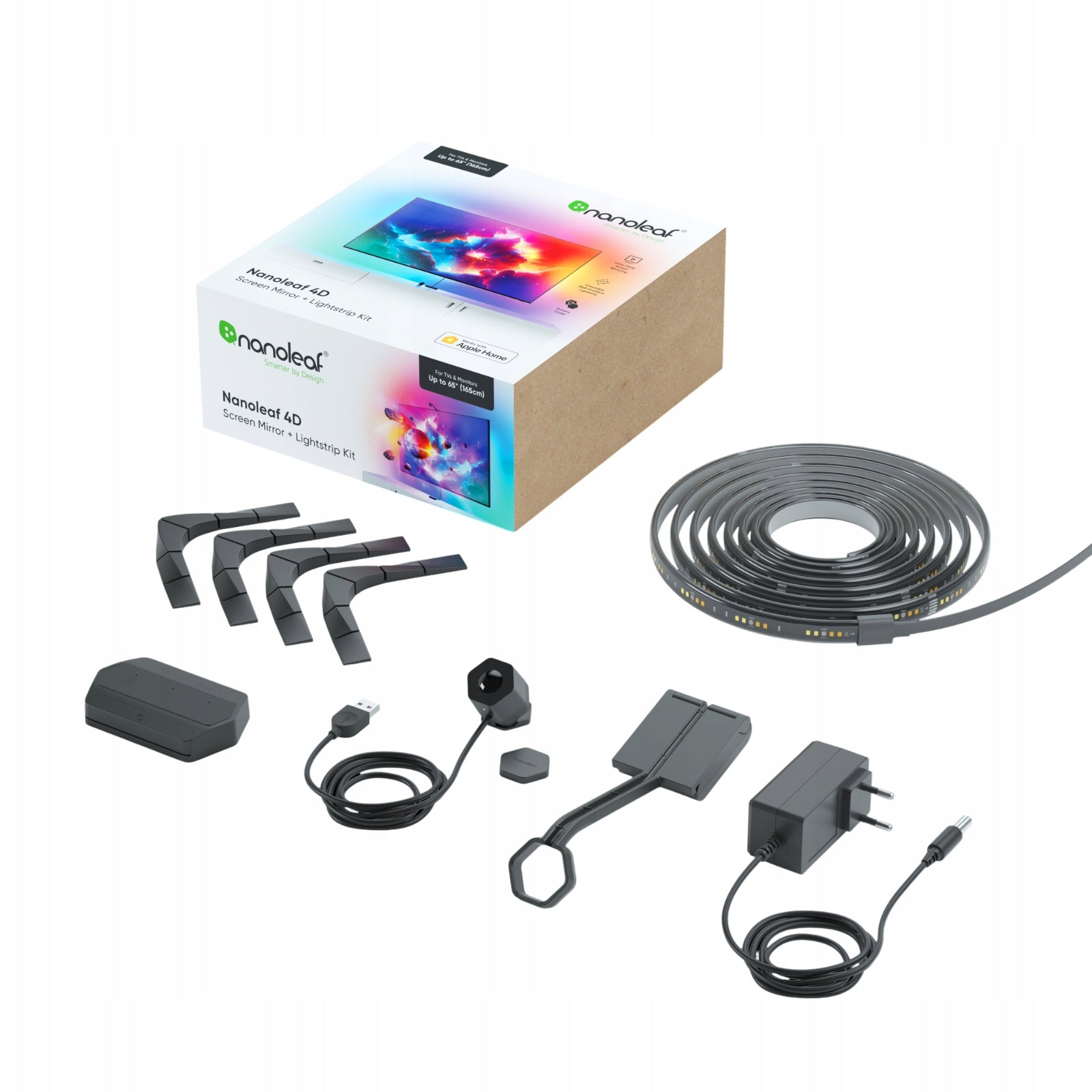 Nanoleaf 4D TV Screen Mirror Lightstrips Screen Lighting System up to 65"