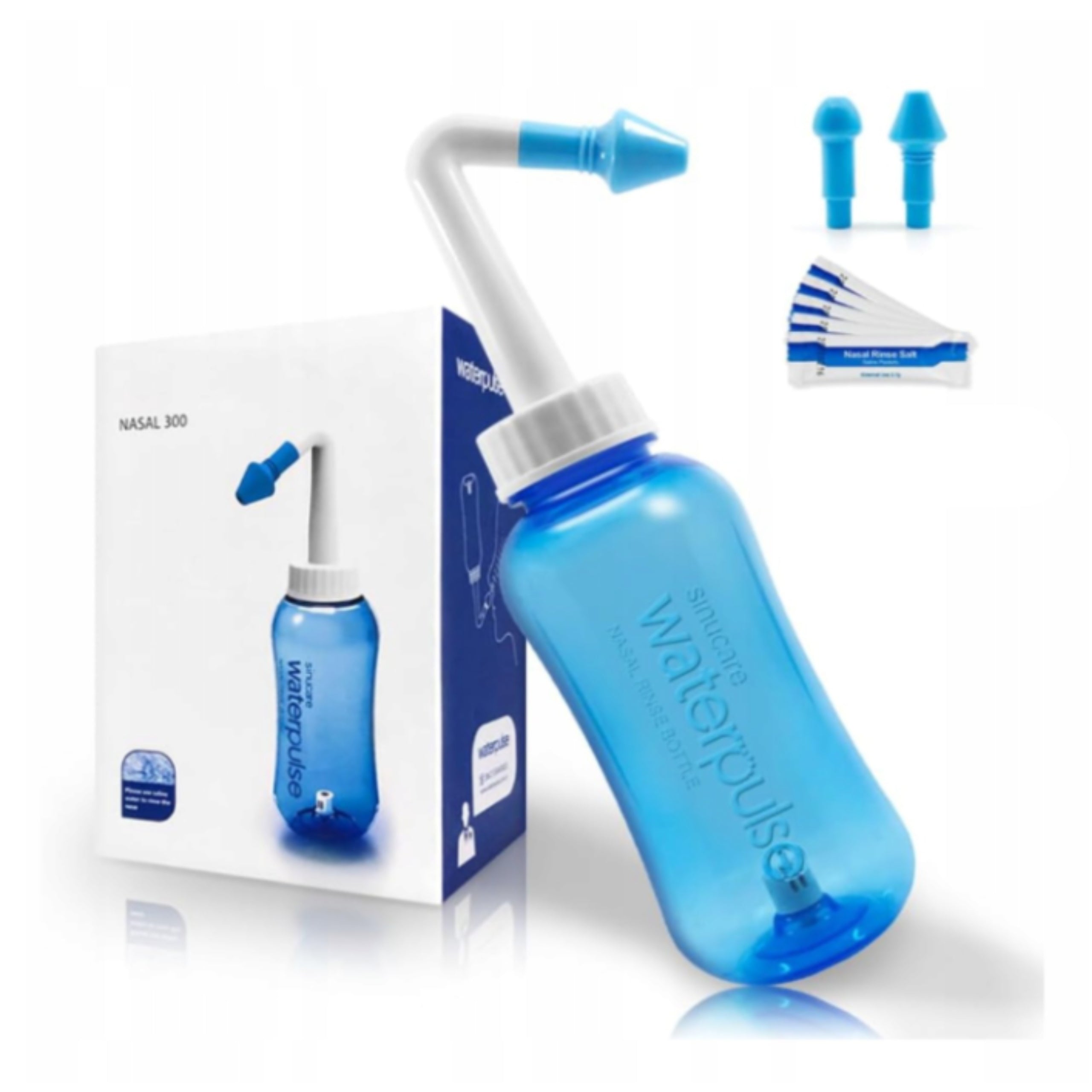 Nasal Irrigator For Adult Children Sinus Rinse Kit Aspirator