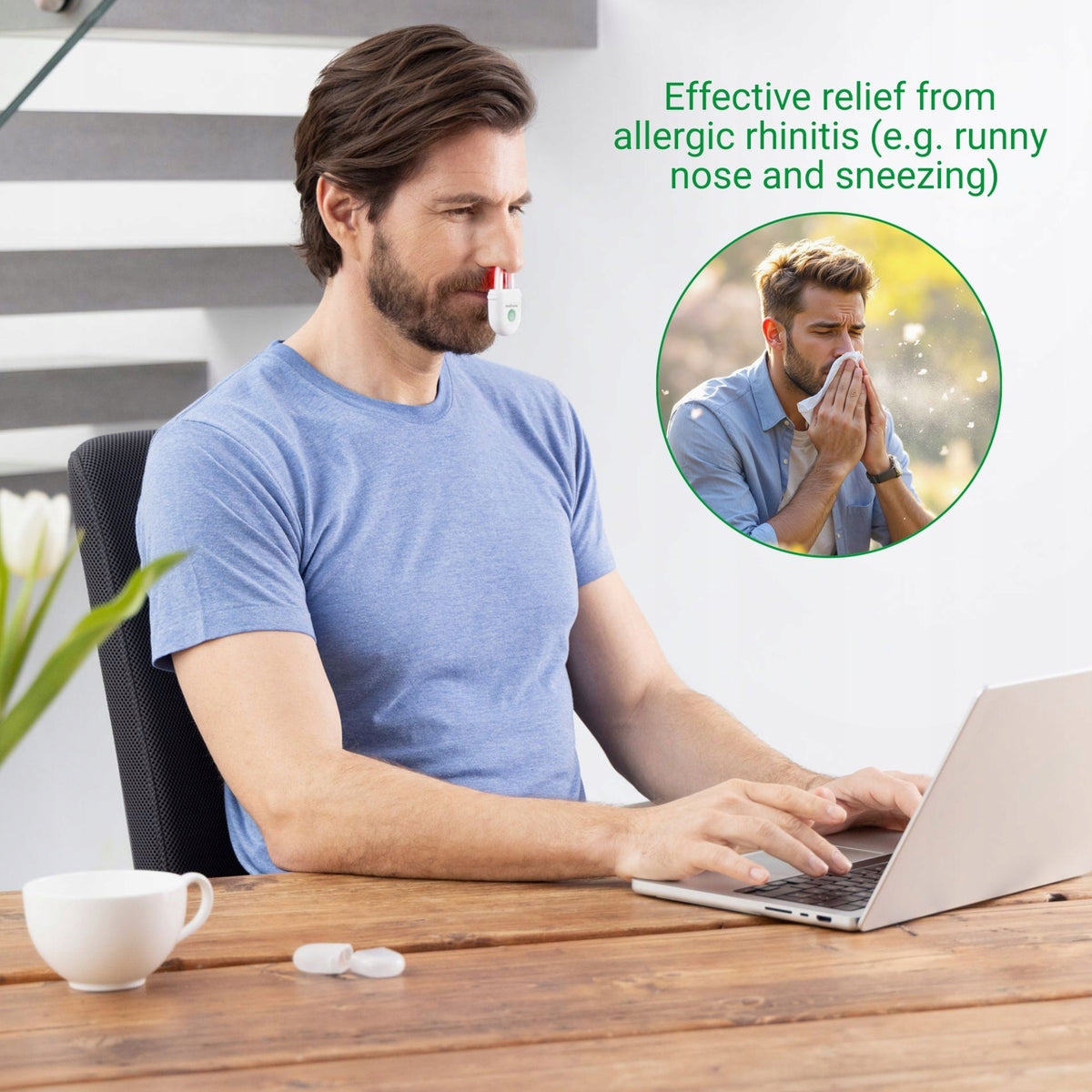Nasal therapy device against hay fever Medisana Medinose Medical device yes