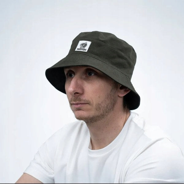 Nash Make It Happen Badge Reversible Bucket Hat Black Green Brand Nash