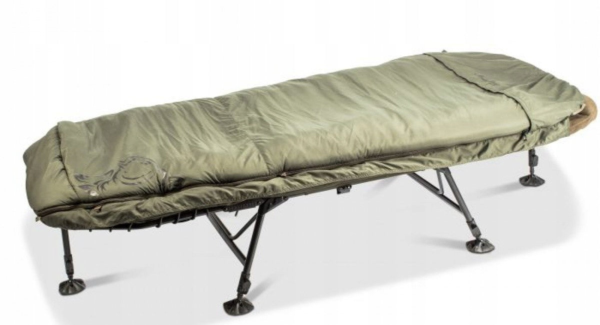 Nash bed with sleeping bag Indulgence 4 Season SS4