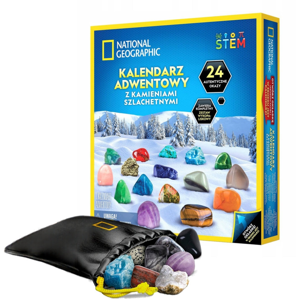 National Geographic Advent Calendar Precious Rocks