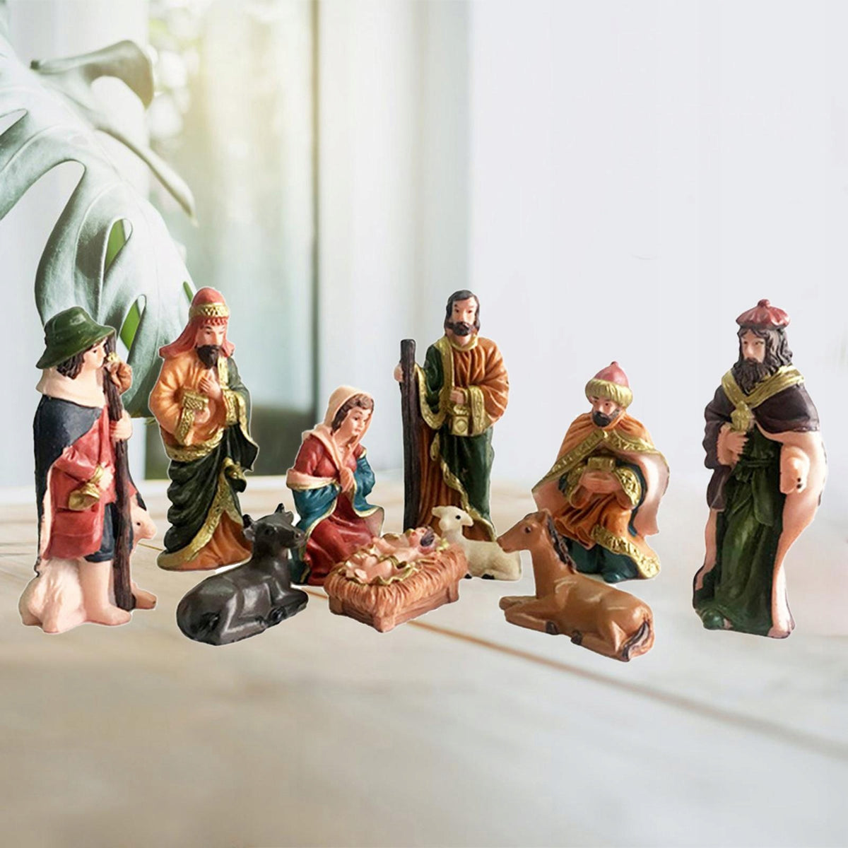 Nativity Scene Christmas Figurines for Nativity Scene 10 elements Manufacturer code Święta rodzina szopka żłobek