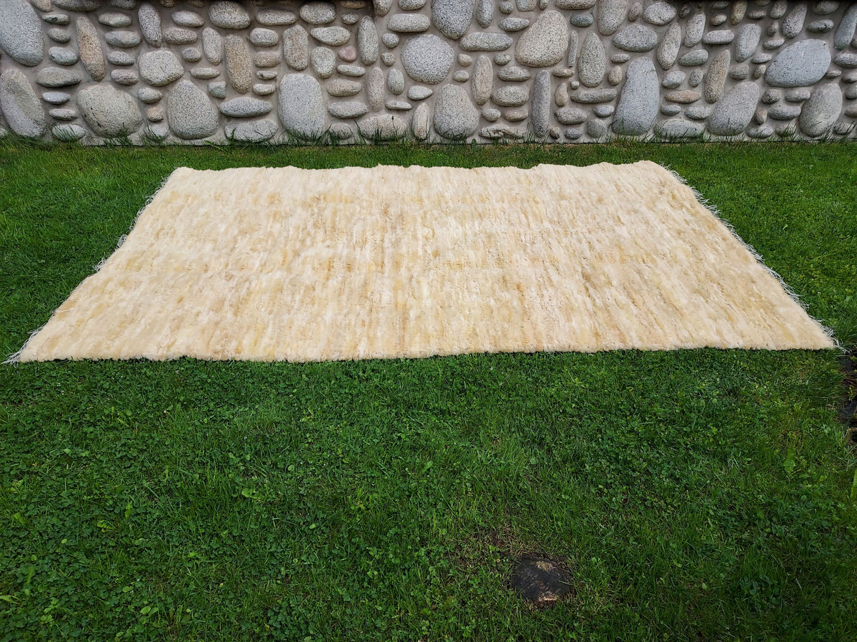 Natural Leather Wool Carpet 300x200 Sheepskin Carpet XXXL Manufacturer code Dxxl3