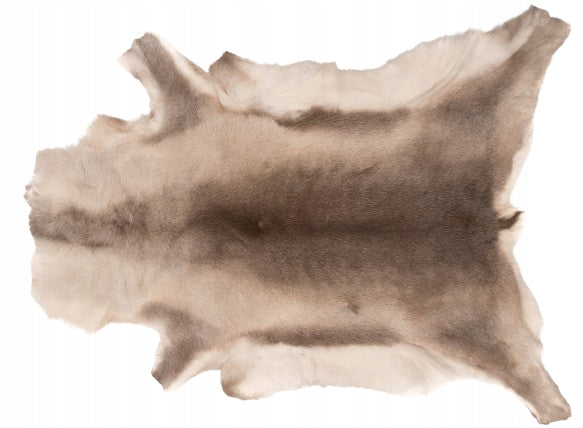 Natural Leather with Reindeer Decorative Leather with Scandinavian Reindeer