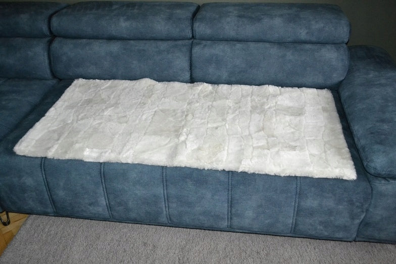 Natural Sheepskin Pled Rug Bedspread – Bright Manufacturer code 1