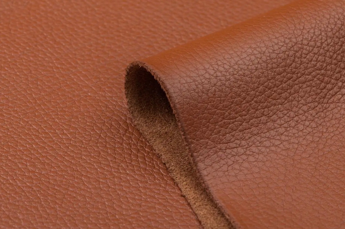 Natural grain leather Pea/Dollaro light brown