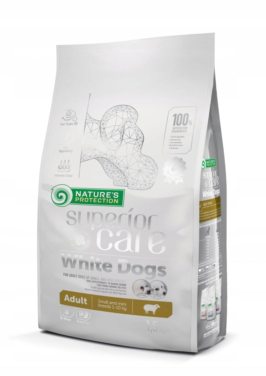 Nature's Protection White Dogs Lamb 1.5 kg Brand Nature's Protection
