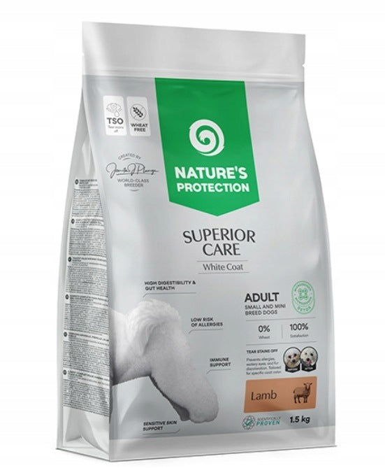 Nature's Protection White Dogs Lamb 1.5 kg