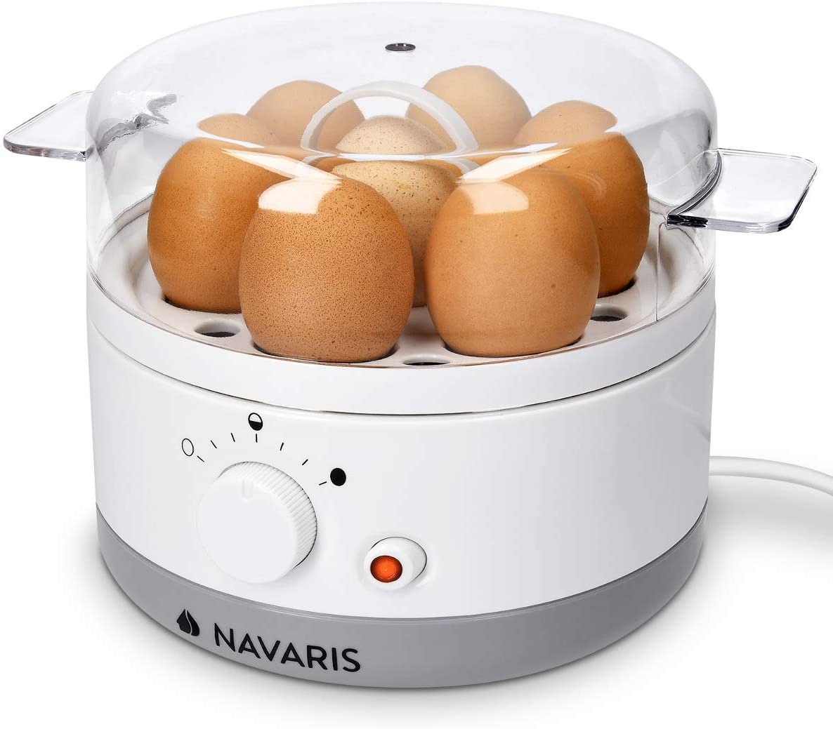 Navaris Egg Cooker EGG COOKER white
