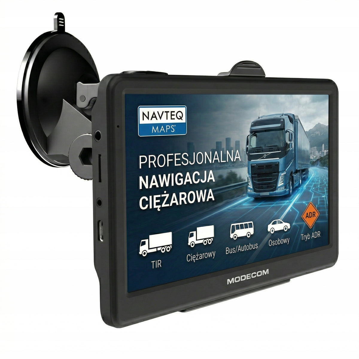 Navigation 7 inches for Truck MODECOM SX 7.2 map TIR BUS SPEED CAMERAS 2026 Packaging status original