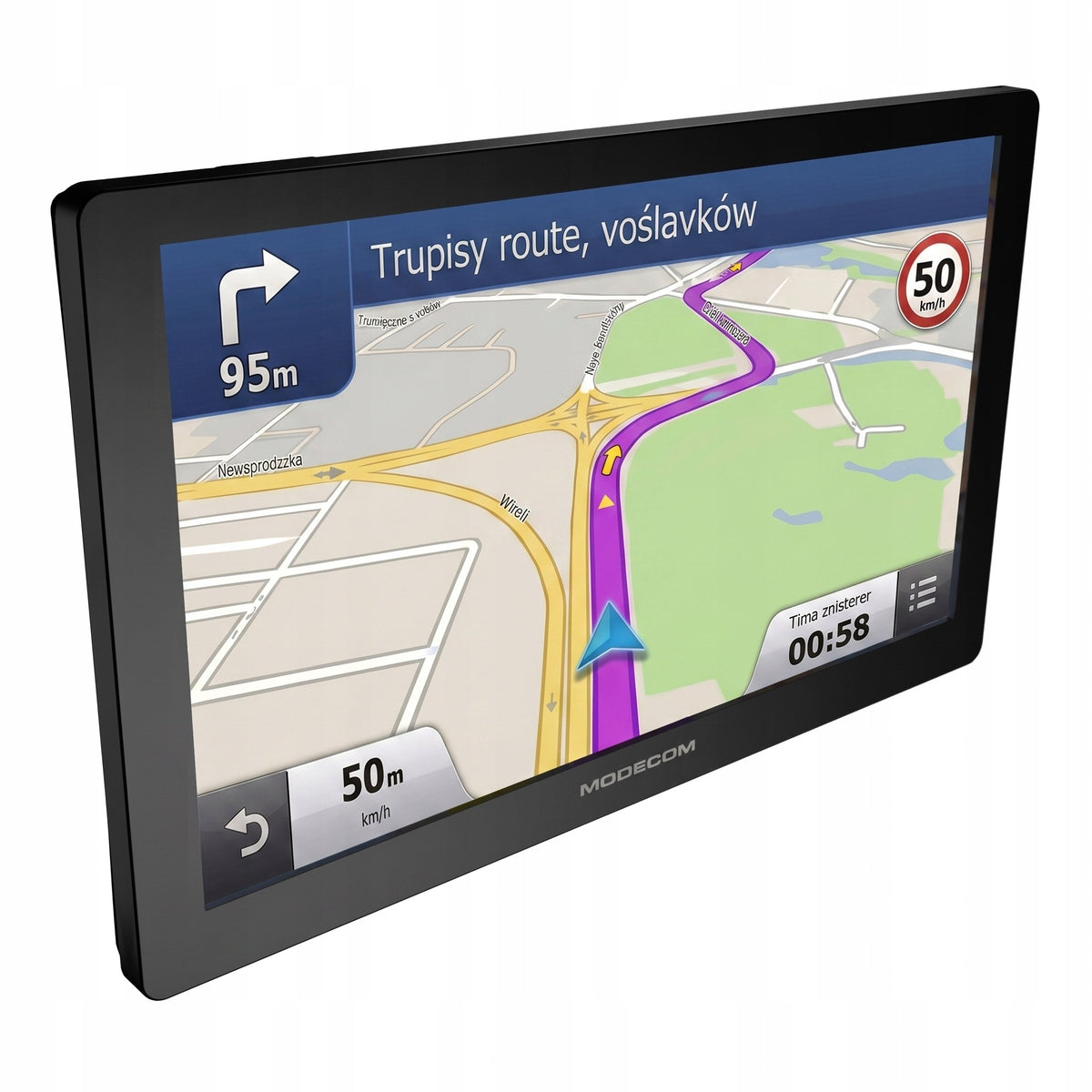 Navigation 9 inches Trucks MODECOM CX 9.0 TRUCK TIR BUS + SPEED CAMERAS 2026 Brand Modecom