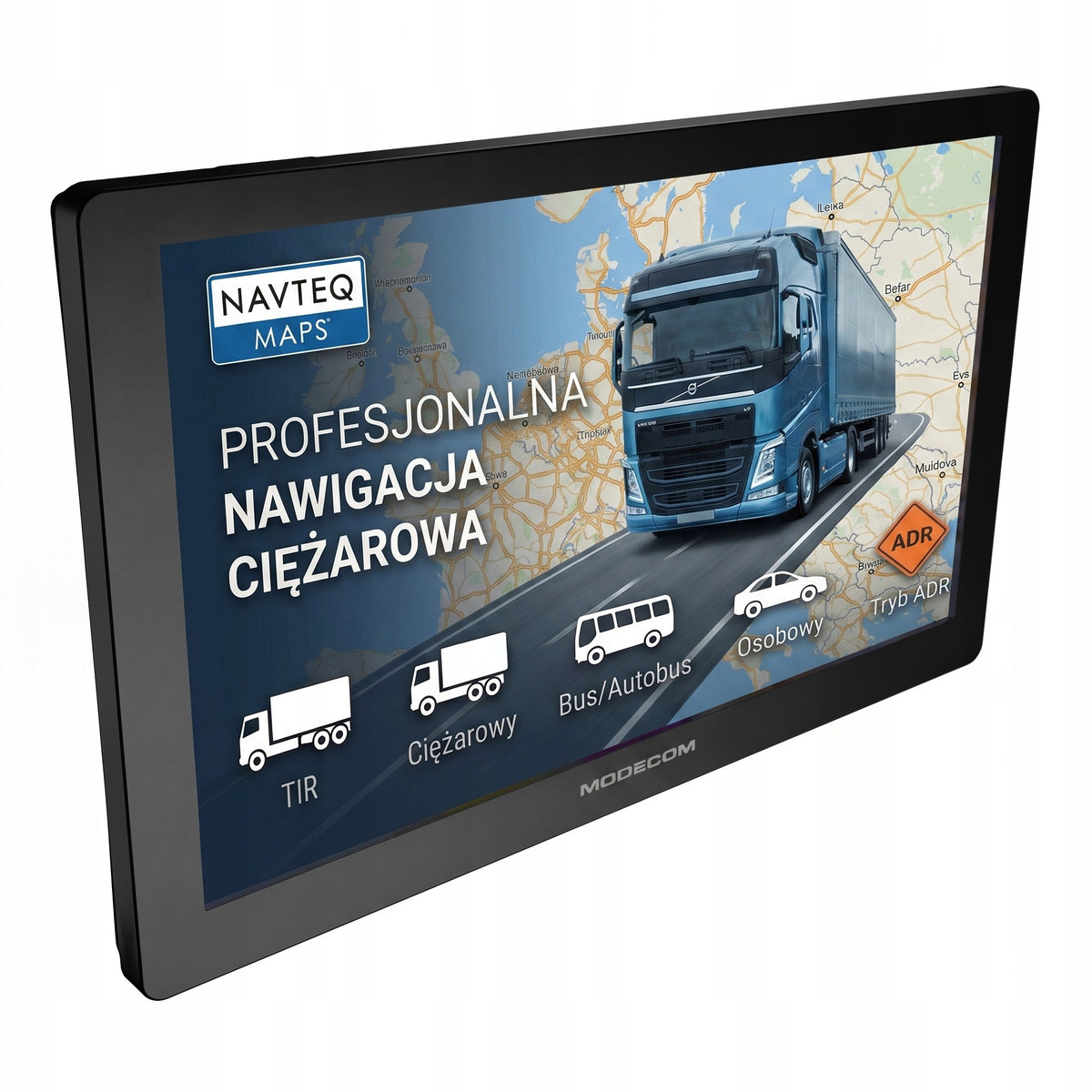 Navigation 9 inches Trucks MODECOM CX 9.0 TRUCK TIR BUS + SPEED CAMERAS 2026 Packaging status original