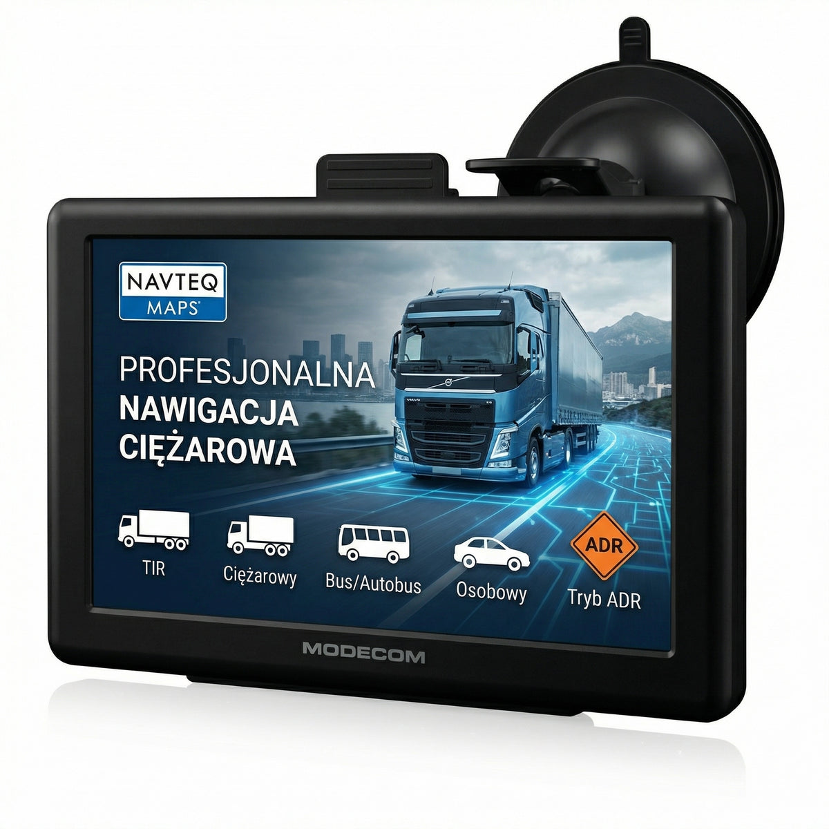 Navigation Truck MODECOM CX 5.0 TRUCK TIR BUS + CASE + SPEED CAMERAS 2026 Packaging status original