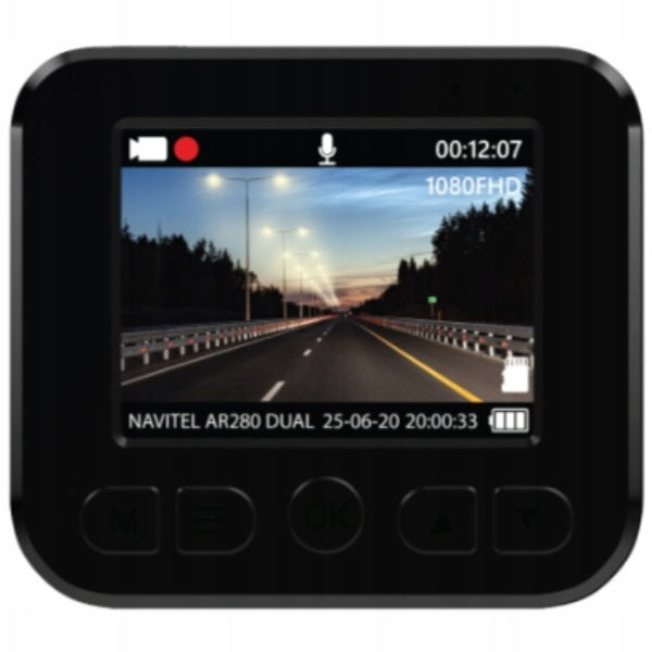 Navitel AR280 Dual Video Recorder Full HD 2 Night Vision Auto Cameras Brand NAVITEL