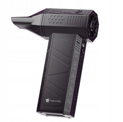 Navitel TF3 TURBO FAN blower for leaf dust electronics 4 USB-C tips Air velocity 162 km/h