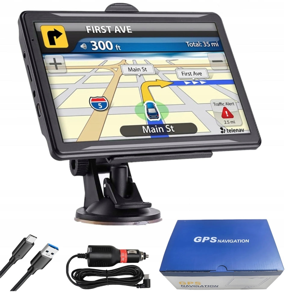 Nawigacja GPS dla ciężarówek Truck 7" 16GB – Europa, szybka lokalizacja