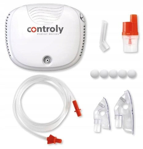 Nebulizer Controly Basic pneumatic 1 piece Color white