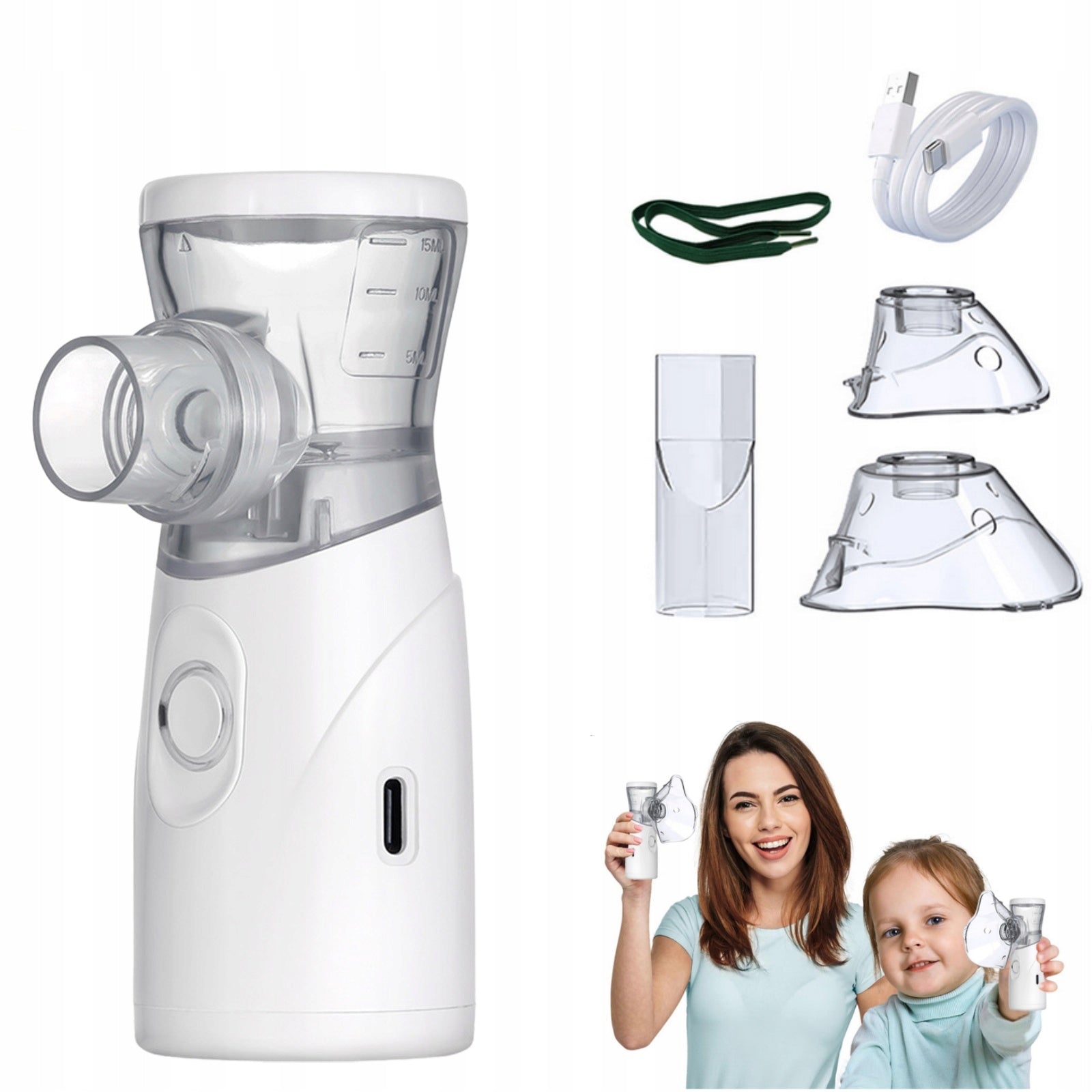Nebulizer Inhaler Machine - Inhalation Device for Respiratory Therapy