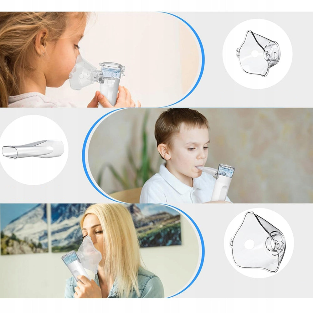 Nebulizer Ultrafine Particles 1-5 Μm Inhalers Phthalate Free Mask Packaging status original
