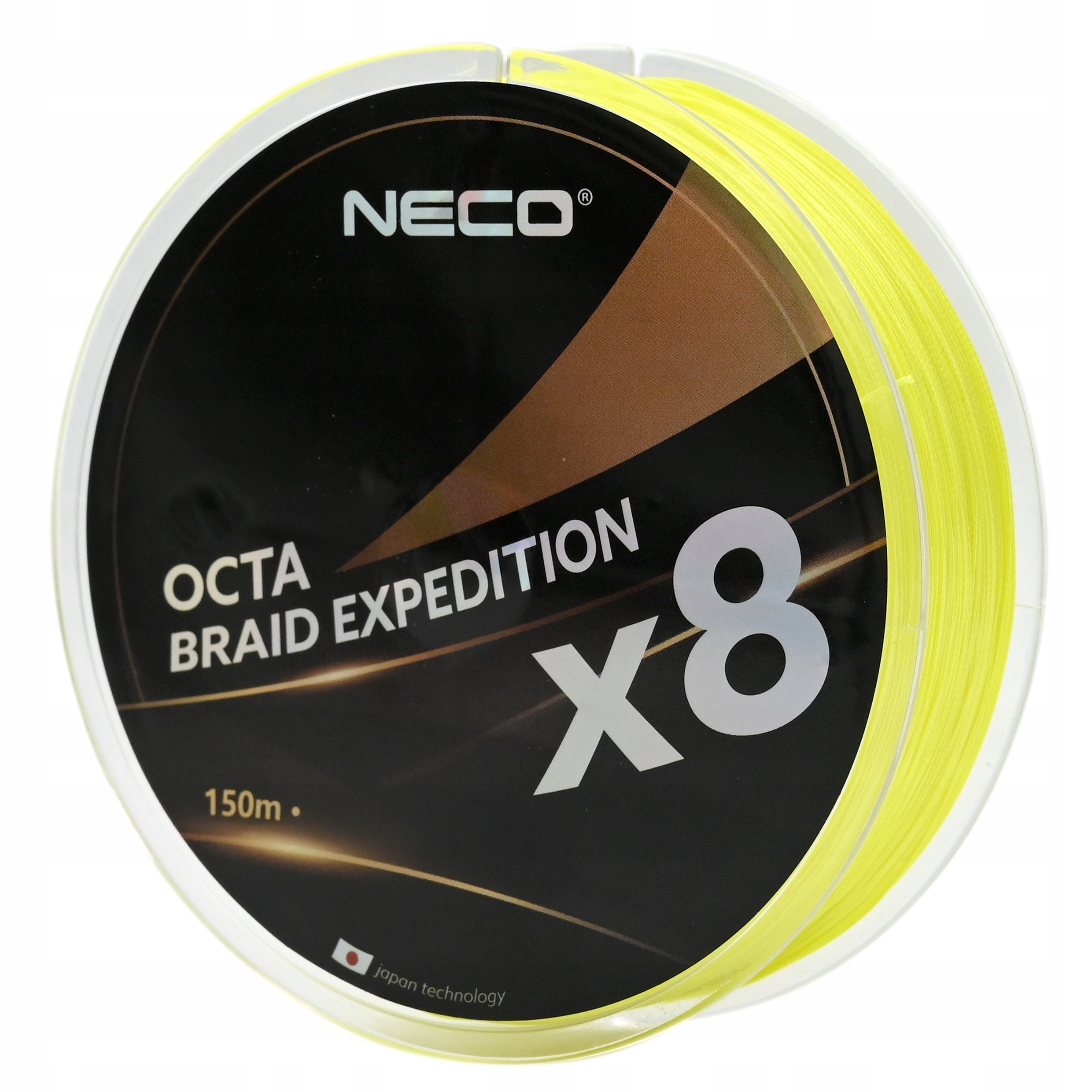 Neco Octa Braid Expedition x8 150m 0,14mm Yellow Brand no brand