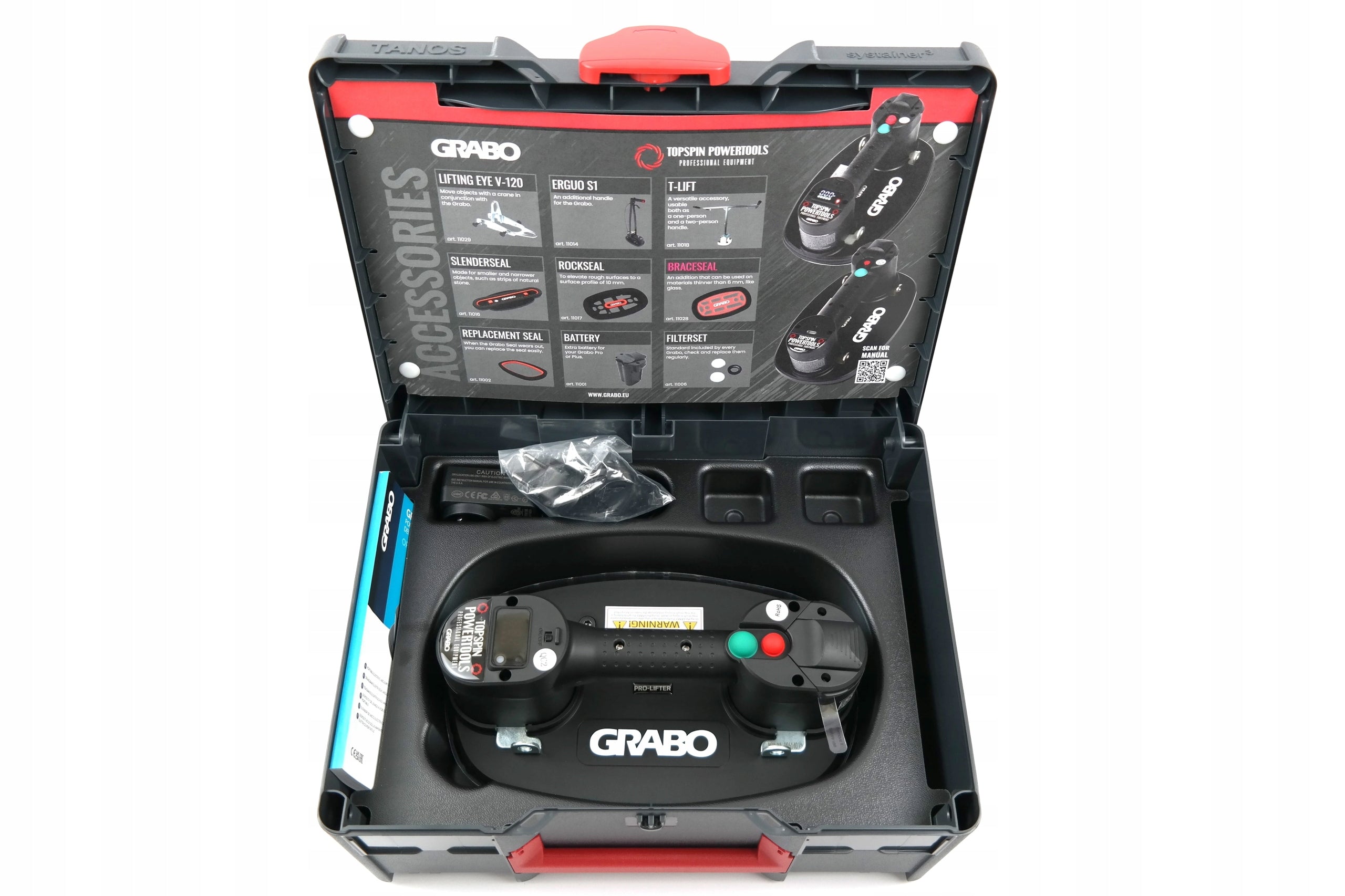 Nemo Grabo Pro v kufříku Tanos Systainer - 1 AKKU