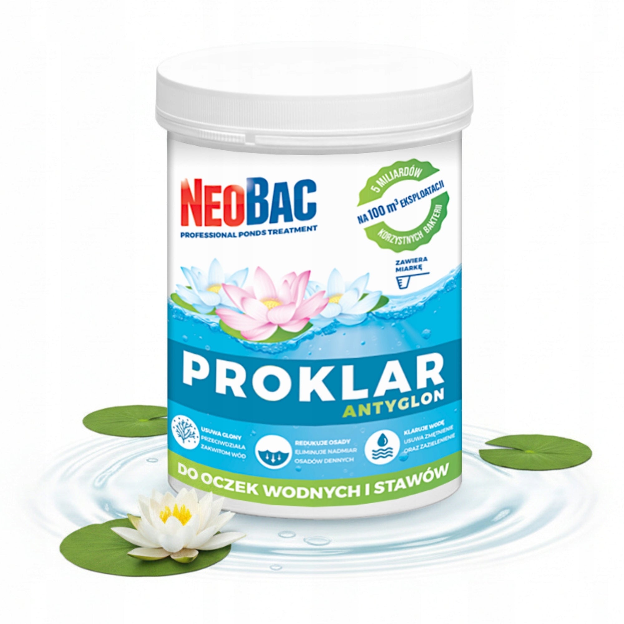NeoBac PROKLAR Strong Bacteria for Pond Algae Remover MUŁ Manufacturer code 5906395528127