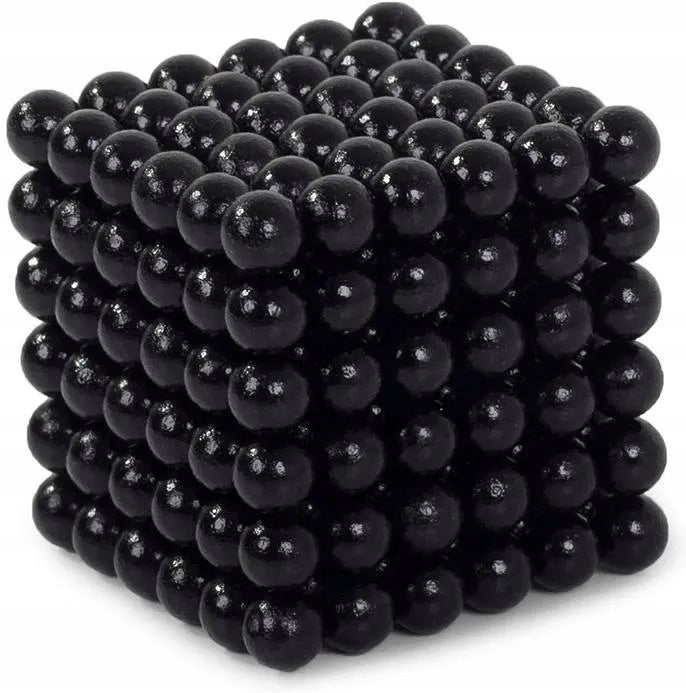 Neocube Magnetic Blocks BLACK 3D Balls 216 PCS 5mm Magnetic Toy Manufacturer code 216e 216 zestaw xxl magnes box