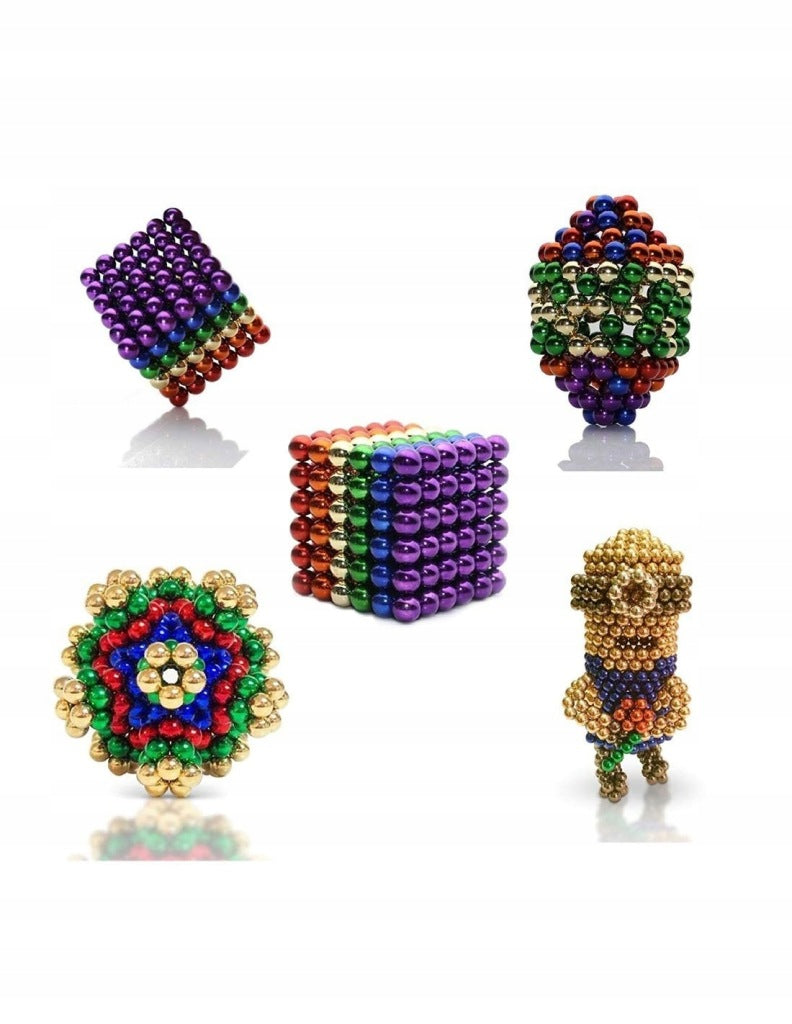 Neocube magnetic balls 5 mm – 1000 pieces, rainbow Gift Children’s Day Brand no brand