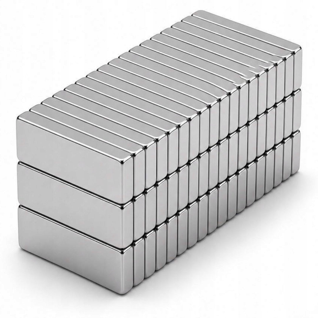 Neodymium Magnet 50 PCS Plate 10x5x1 mm N42 Rectangular Strong Magnets