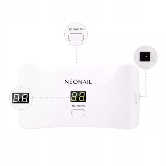 Neonail UV/LED manicure lamp 12W/36 with display - WHITE EAN (GTIN) 0645190362318