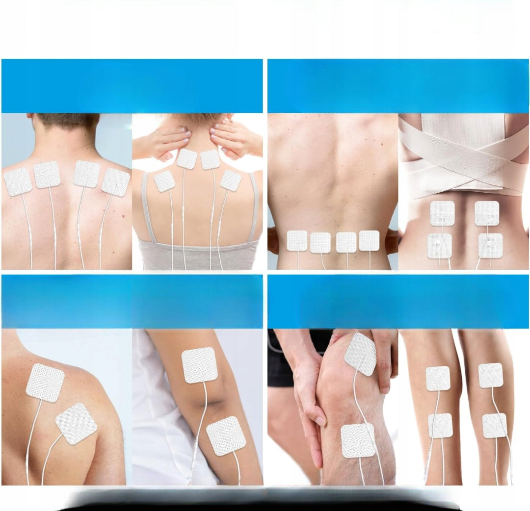Nerve Muscle Electrostimulator TENS LCD SCREEN LIGHT GHTENS EMS 80 MODES Brand no brand