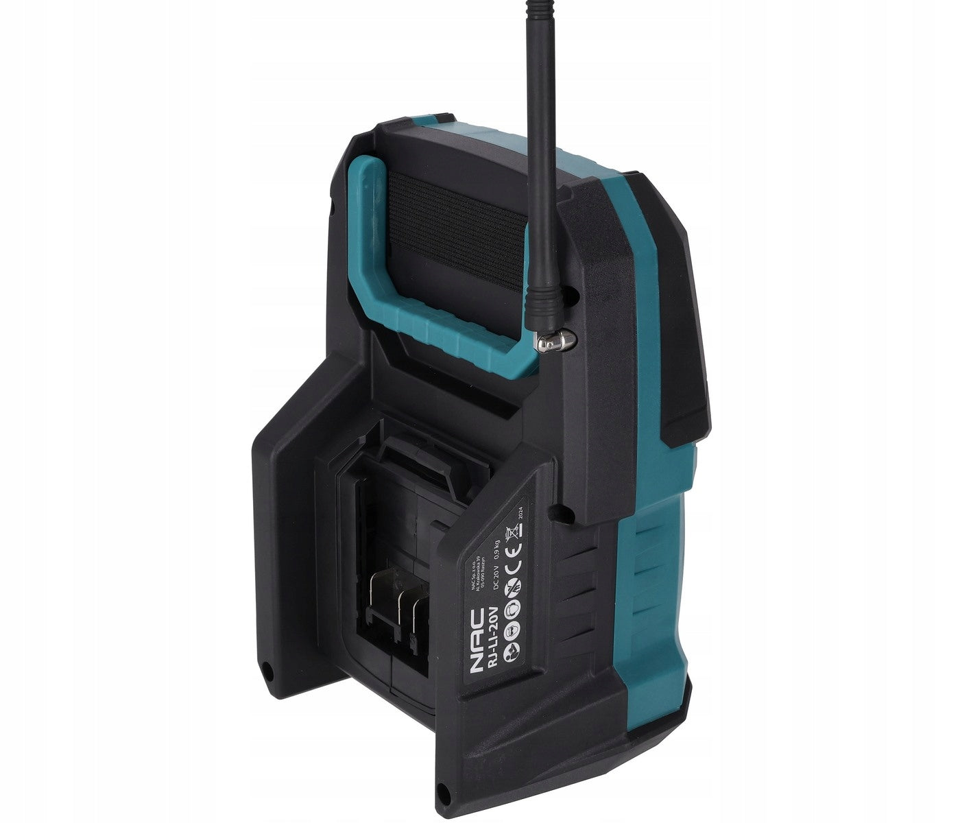 Network and battery radio NAC 20V/230V FM / AUX / USB / Bluetooth 10W Packaging status original