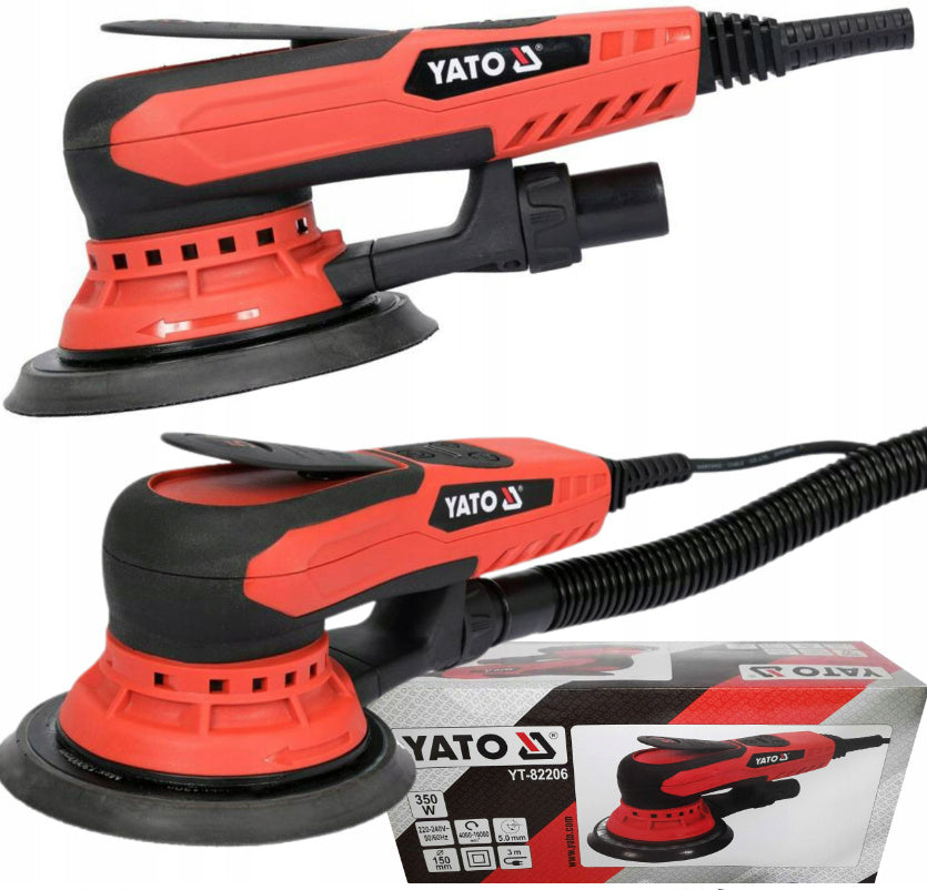 Network eccentric grinding machine Yato 350 W 230 V Maximum power 350 W