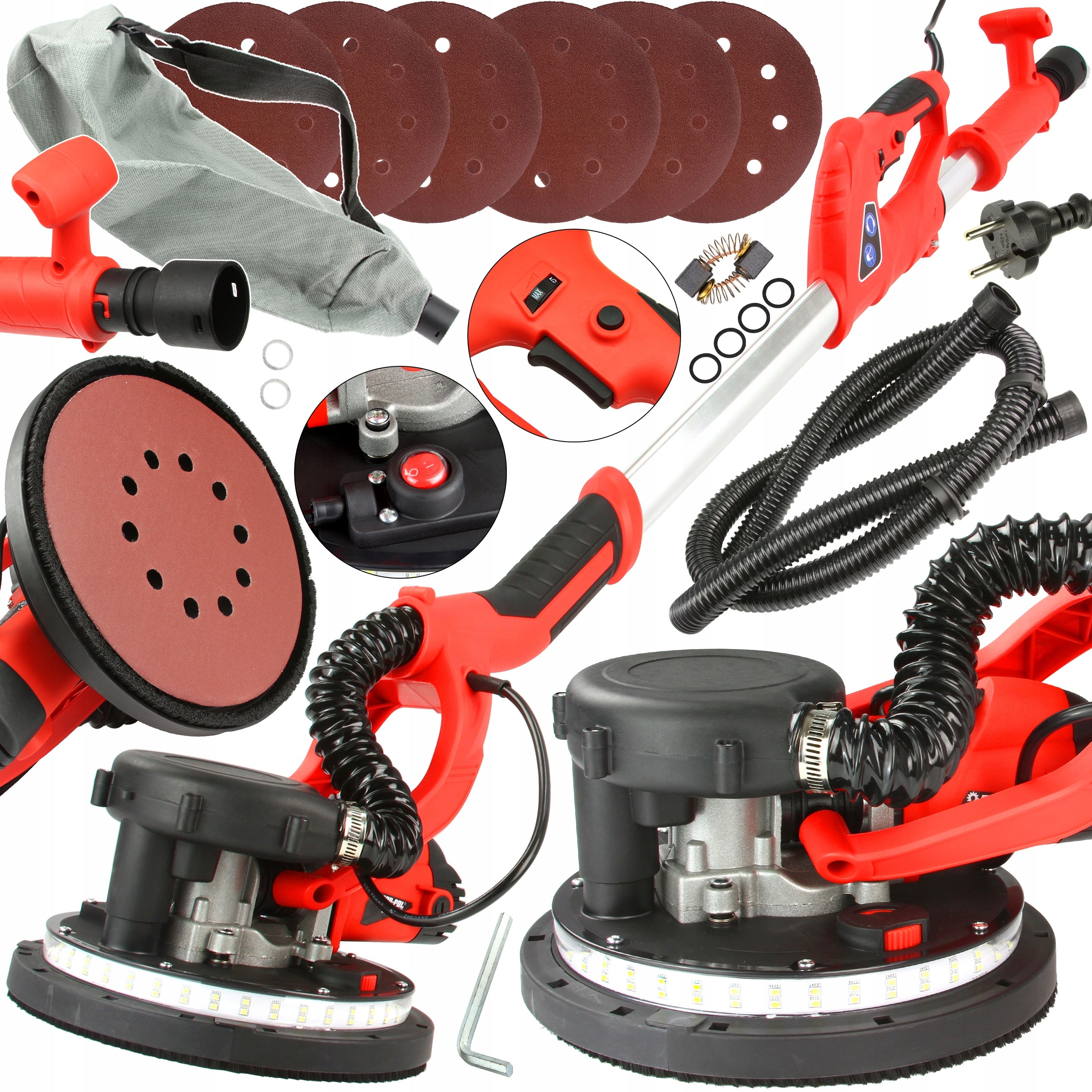 Network gypsum sander Mar-Pol 1800 W 230 V