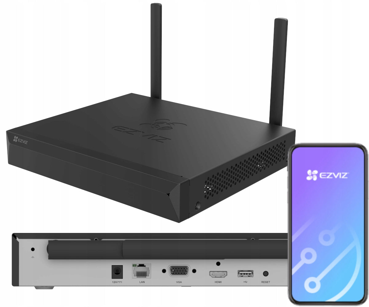 Network surveillance recorder EZVIZ X5S-8W H.265 for 8 cameras 5MP ONVIF