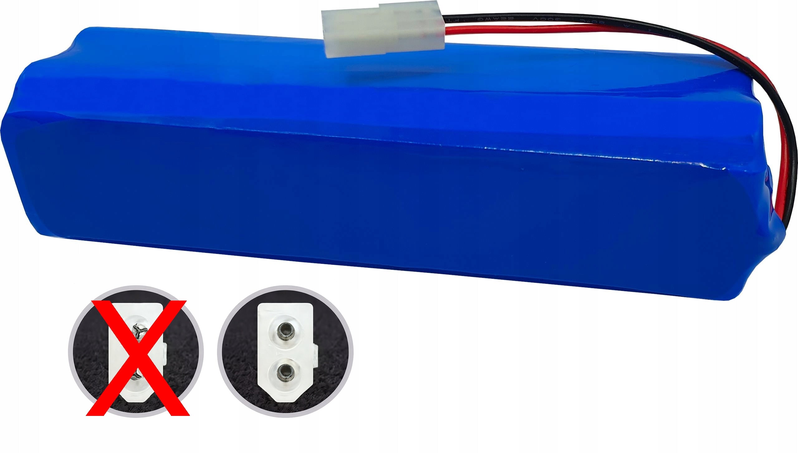New Battery RG7987 - FEMALE 5,2mAh Rechargeable Battery for TEFAL RG7975WH Vacuum Cleaner Packaging status original