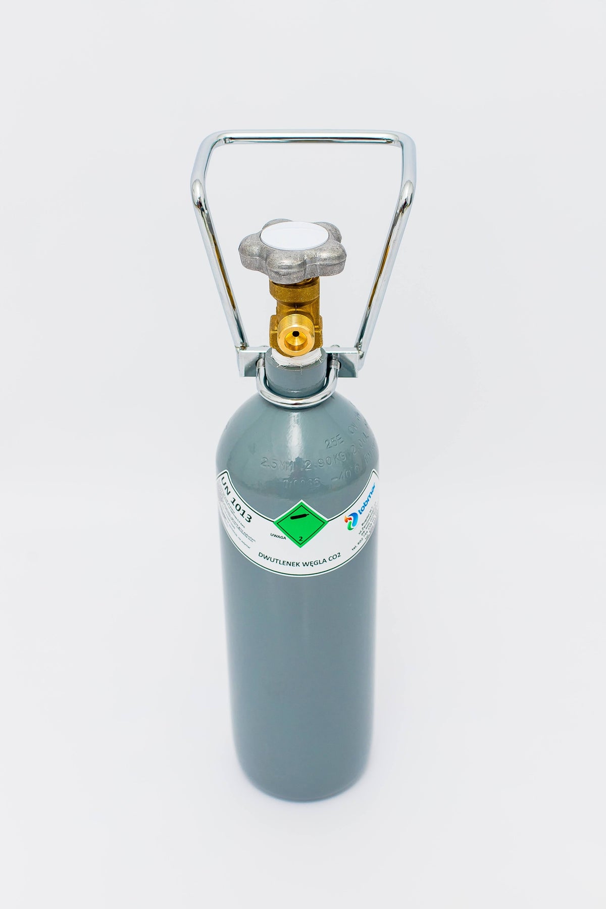 New Full Gas Cylinder Cylinders 3L 2kg CO2 FOOD GRADE CARBON DIOXIDE Manufacturer code ZSTsoda