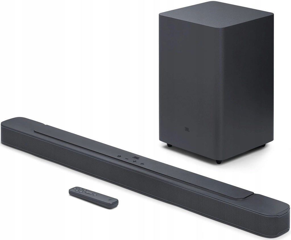 New JBL BAR 2.1 Deep Bass Mk2 Soundbar with 300W Dolby Digital Subwoofer