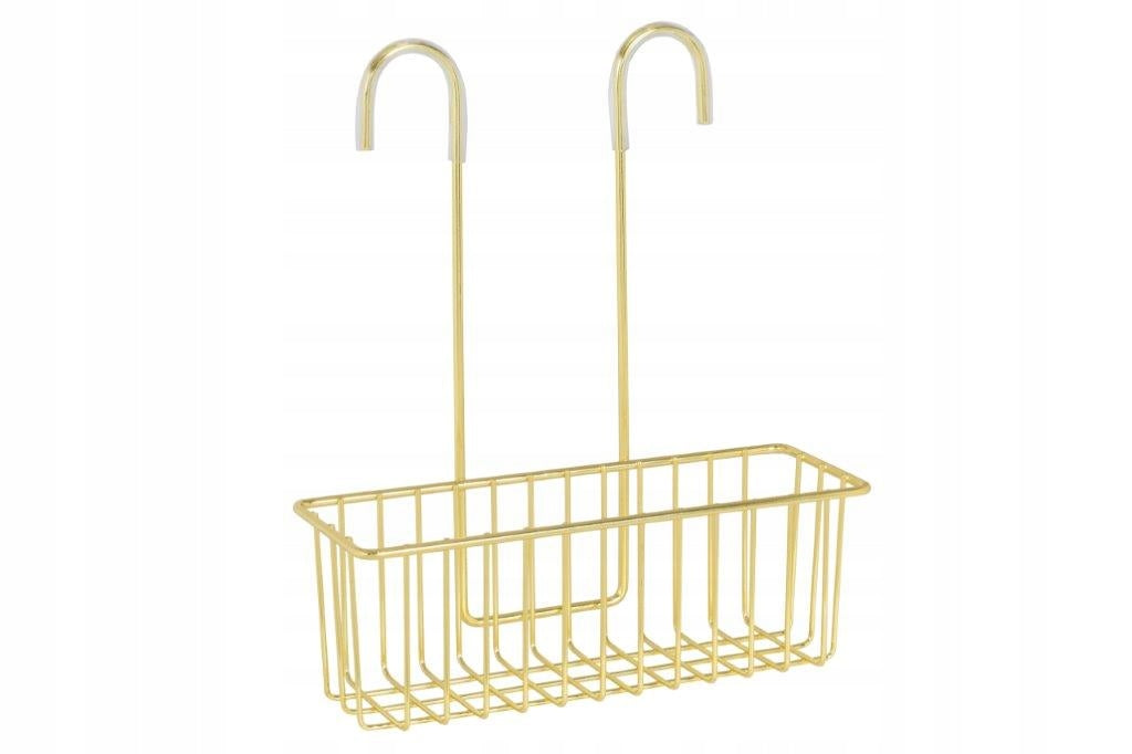 Niagara Slimak Shower Shelf - Gold Elegance for Your Bathroom