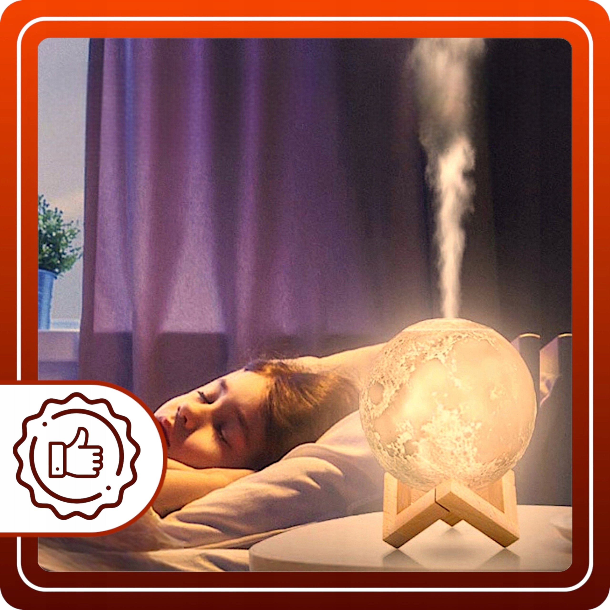 Night Light Air Humidifier Diffuser 7 Colors Scented Aromatherapy Packaging status original