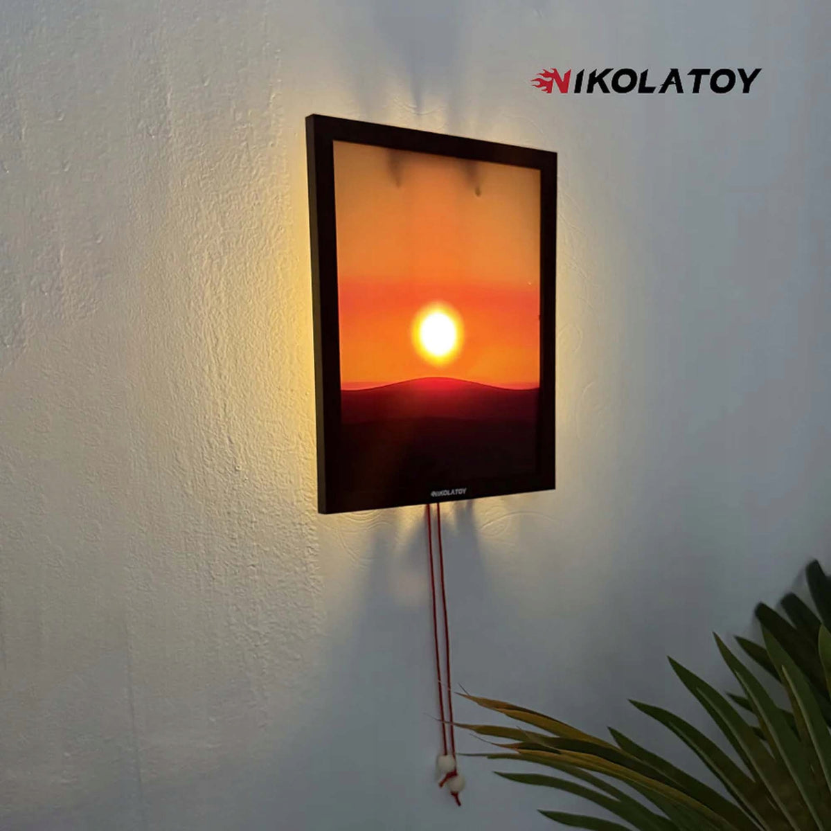 Night Light LED Sunset Adjustable Decorative NikolaToy Gift Manufacturer code NK-2582