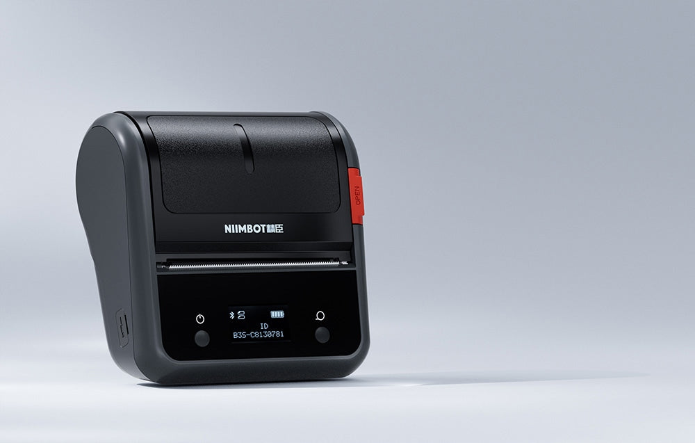 Niimbot B3S_P Cordless Thermal Printer For Courier Labels 75 mm Packaging status original