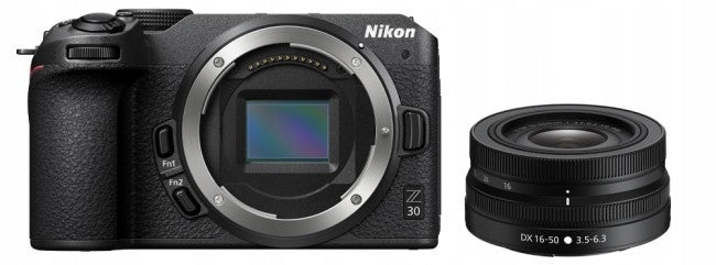 Nikon Z 30 20,9 Mpx mirrorless camera with 16-50mm f/3.5-6.3 VR lens Packaging status original
